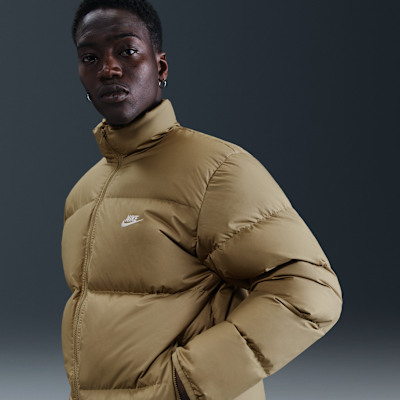 未使用級 NIKE AS M NK CLUB Puffer Jacket Nike Sportswear Club Men's Puffer Jacket (Game Royal/White